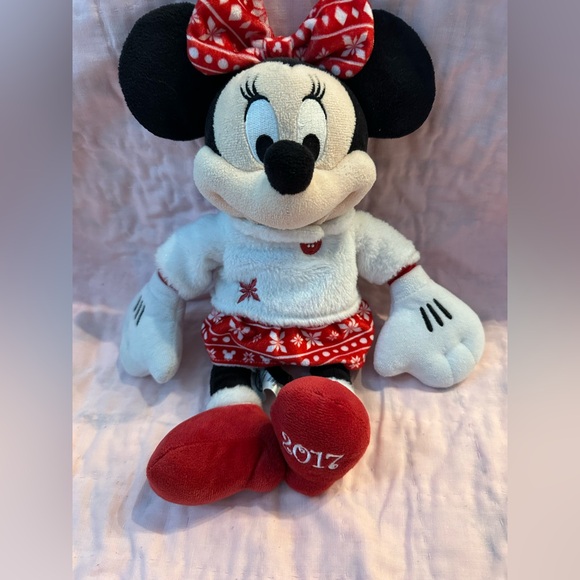 Disney Other - Disney Plush with Red and White Accents